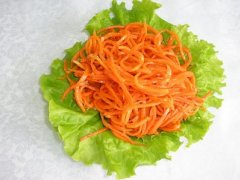 Морковь по-корейски с мясом